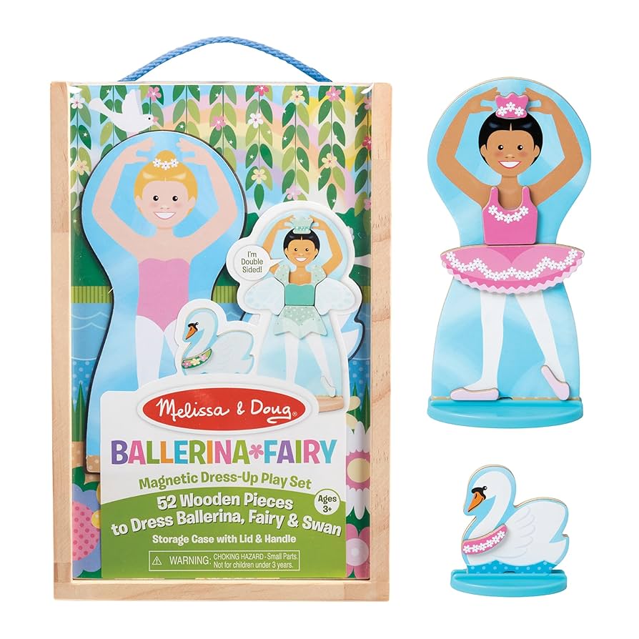 Amazon.com: Melissa & Doug Ballerina And Fairy Magnetic